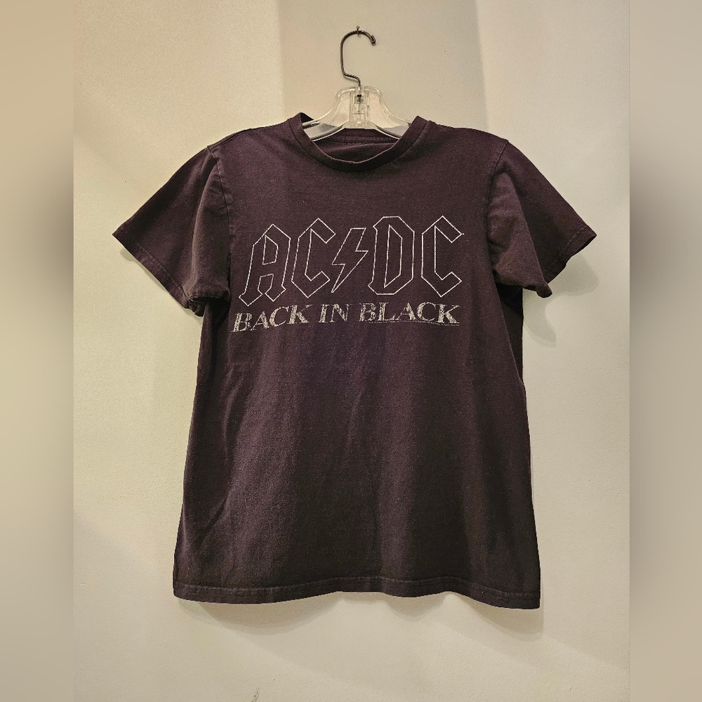 2018 AC/DC Back In Black Graphic T-shirt | Size Small